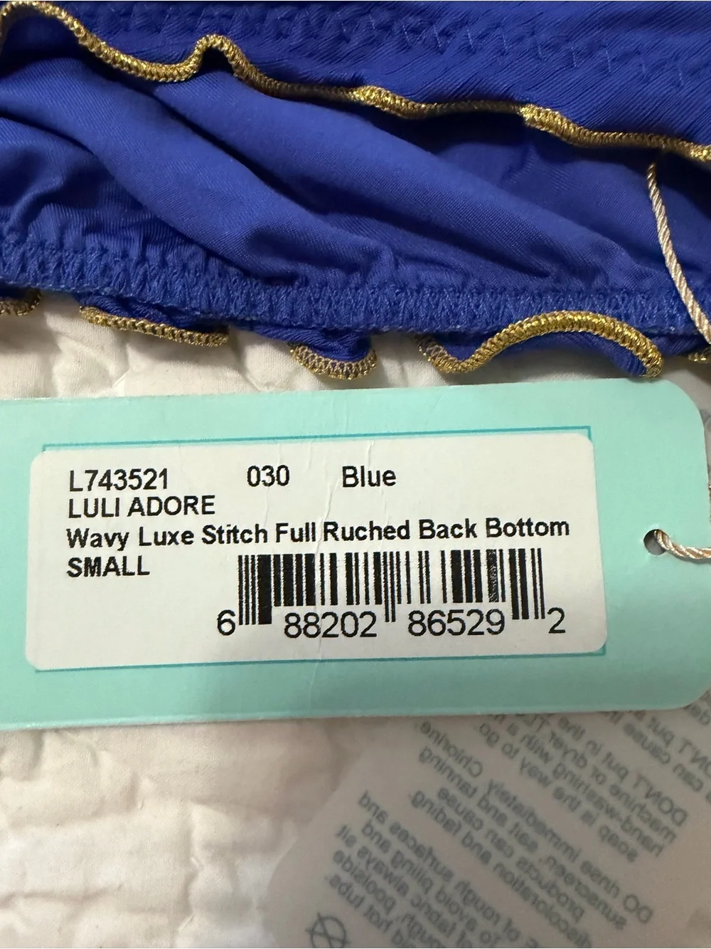 Luli Fama cobalt blue
